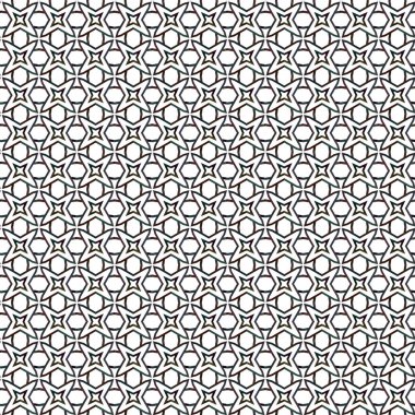 Geometrik süslemeli vektör deseni. Kusursuz tasarım dokusu.