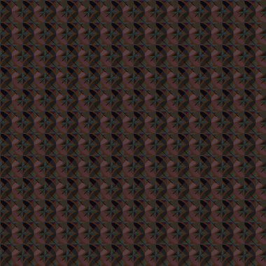 Geometrik süslemeli vektör deseni. Kusursuz tasarım dokusu.