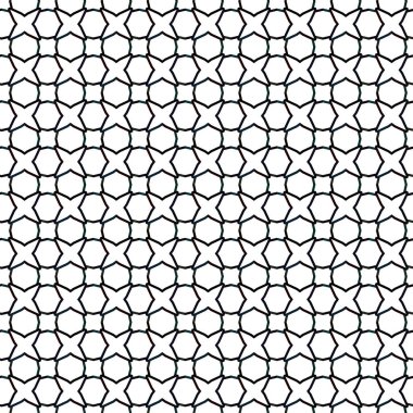Modern geometrik vektör tasarımı, kusursuz desen çizimi