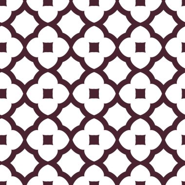 Geometrik süslemeli vektör deseni. Kusursuz tasarım dokusu.