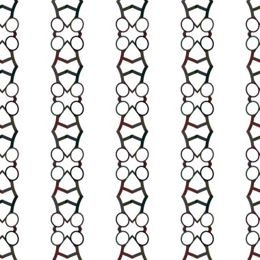 Kusursuz tasarım dokusu. Geometrik süslemeli vektör deseni. 