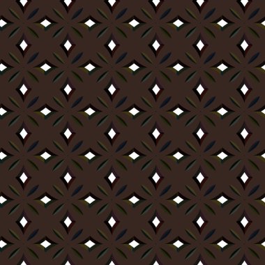 Modern geometrik vektör tasarımı, kusursuz desen çizimi