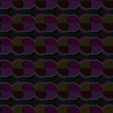 Modern geometrik vektör tasarımı, kusursuz desen çizimi