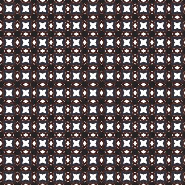 Geometrik şekilli kusursuz desen. vektör illüstrasyonu