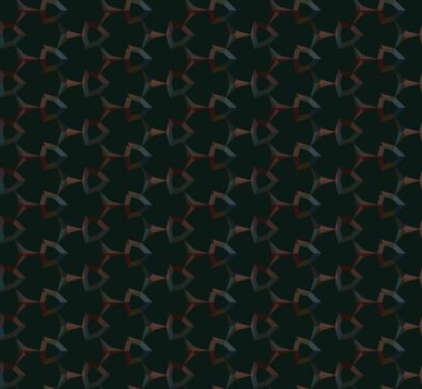 Modern geometrik vektör tasarımı, kusursuz desen çizimi