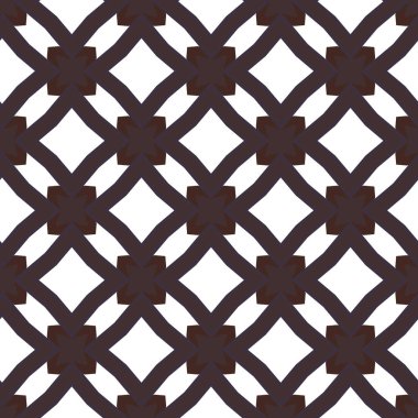 Geometrik süslemeli vektör deseni. Kusursuz tasarım dokusu.