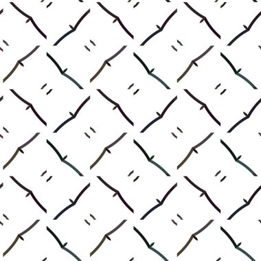 Modern geometrik vektör tasarımı, kusursuz desen çizimi