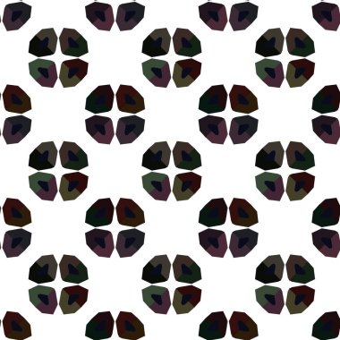 Geometrik süslemeli vektör deseni. Kusursuz tasarım dokusu.