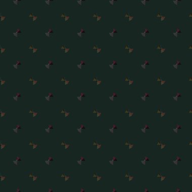 Geometrik süslemeli vektör deseni. Kusursuz tasarım dokusu. 