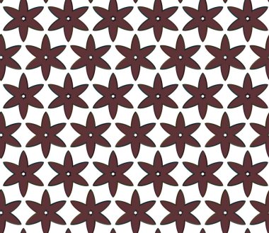 Modern geometrik vektör tasarımı, kusursuz desen çizimi
