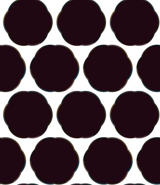 Geometrik süslemeli vektör deseni. Kusursuz tasarım dokusu.