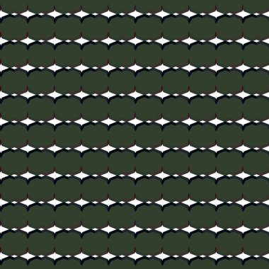 Geometrik süslemeli vektör deseni. Kusursuz tasarım dokusu.