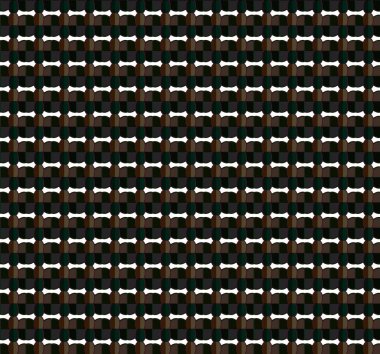 Modern geometrik vektör tasarımı, kusursuz desen çizimi