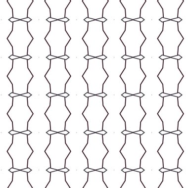 Soyut geometrik şekilli kusursuz desen