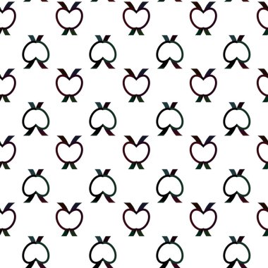 Modern geometrik vektör tasarımı, kusursuz desen çizimi