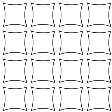 Geometrik süslemeli vektör deseni. Kusursuz tasarım dokusu. 