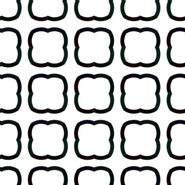 Modern geometrik vektör tasarımı, kusursuz desen çizimi