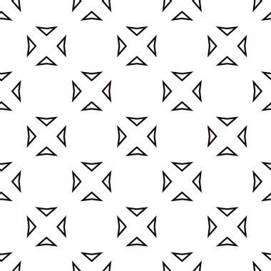 Modern geometrik vektör tasarımı, kusursuz desen çizimi