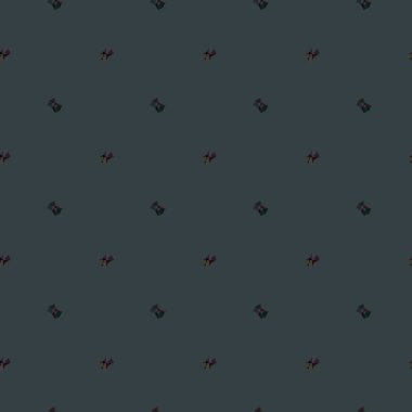 Modern geometrik vektör tasarımı, kusursuz desen çizimi