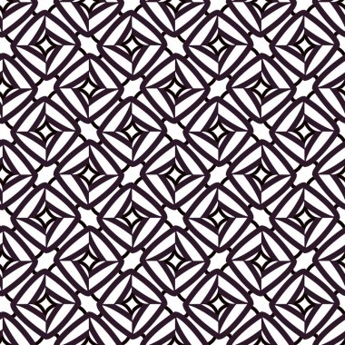 Modern geometrik vektör tasarımı, kusursuz desen çizimi