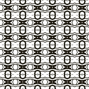 Modern geometrik vektör tasarımı, kusursuz desen çizimi