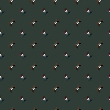 Modern geometrik vektör tasarımı, kusursuz desen çizimi