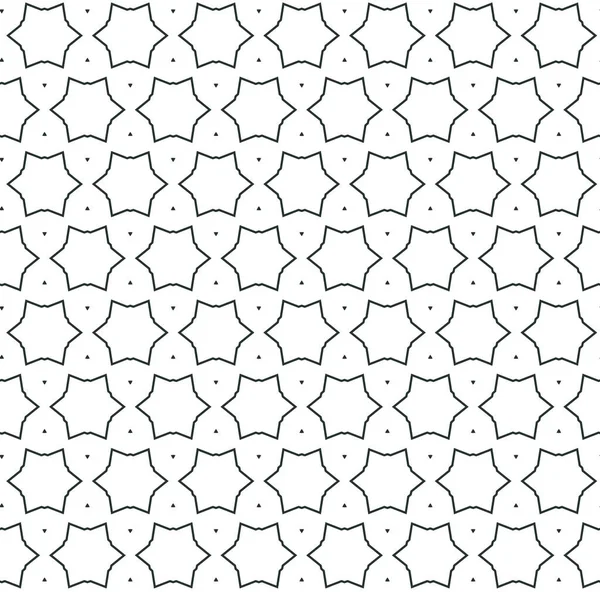 Geometrik Süslemeli Vektör Deseni Kusursuz Tasarım Dokusu — Stok Vektör