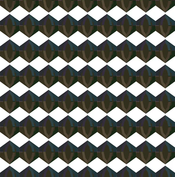 Geometrik şekilli kusursuz desen. vektör illüstrasyonu