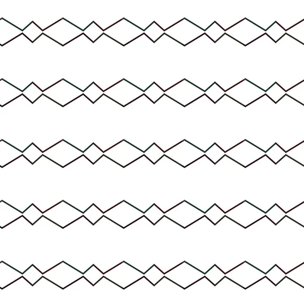 Геометричний Орнаментальний Вектор Безшовна Текстура Дизайну — стоковий вектор