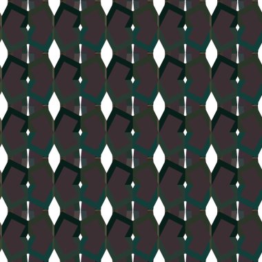 Geometrik süslemeli kusursuz desen. vektör illüstrasyonu