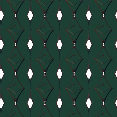 Geometrik süslemeli kusursuz desen. vektör illüstrasyonu