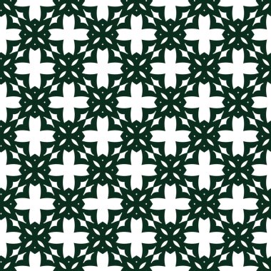 Geometrik süslemeli vektör deseni. Kusursuz tasarım dokusu.