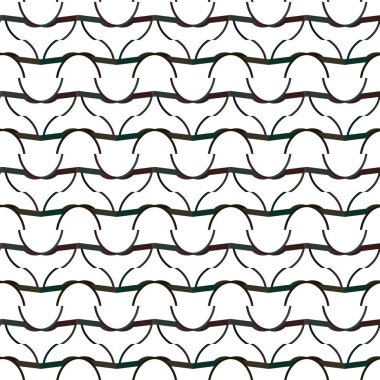 Modern geometrik vektör tasarımı, kusursuz desen çizimi