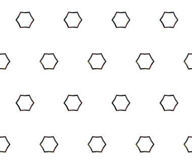 Geometrik süslemeli vektör deseni. Kusursuz tasarım dokusu.