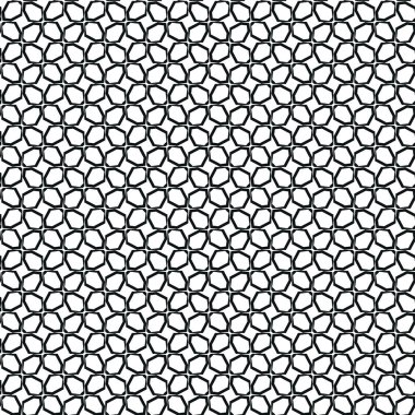 Modern geometrik vektör tasarımı, kusursuz desen çizimi