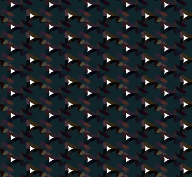Modern geometrik vektör tasarımı, kusursuz desen çizimi