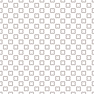 Geometrik süslemeli vektör deseni. Kusursuz tasarım dokusu.