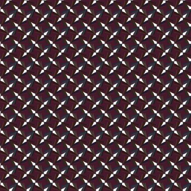 Modern geometrik vektör tasarımı, kusursuz desen çizimi