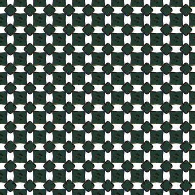 Geometrik süslemeli vektör deseni. Kusursuz tasarım dokusu.