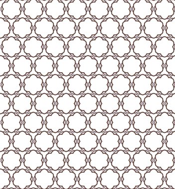 Geometrik süslemeli vektör deseni. Kusursuz tasarım dokusu.