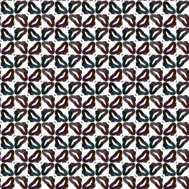 Modern geometrik vektör tasarımı, kusursuz desen çizimi