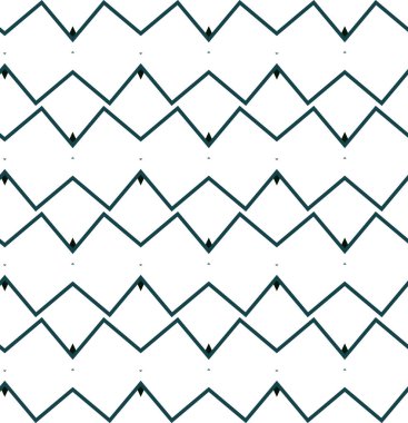 Geometrik süslemeli vektör deseni. Kusursuz tasarım dokusu.