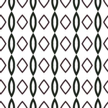 Geometrik süslemeli vektör deseni. Kusursuz tasarım dokusu. 