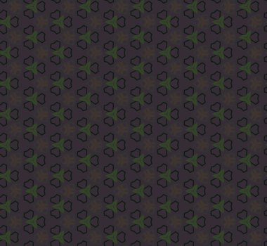 Geometrik süslemeli vektör deseni. Kusursuz tasarım dokusu. 