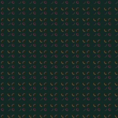 Geometrik süslemeli vektör deseni. Kusursuz tasarım dokusu.