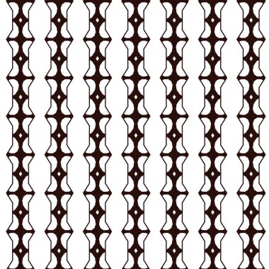 Geometrik süslemeli vektör deseni. Kusursuz tasarım dokusu.