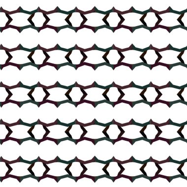 Modern geometrik vektör tasarımı, kusursuz desen çizimi