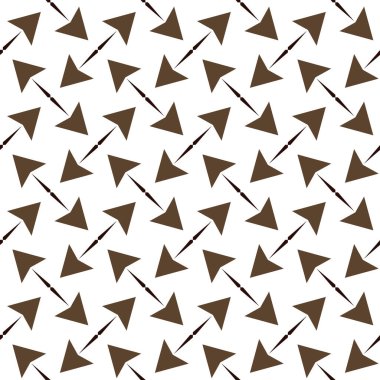 Geometrik süslemeli vektör deseni. Kusursuz tasarım dokusu.