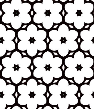 Modern geometrik vektör tasarımı, kusursuz desen çizimi