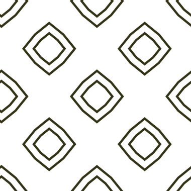 Geometrik süslemeli vektör deseni. Kusursuz tasarım dokusu.